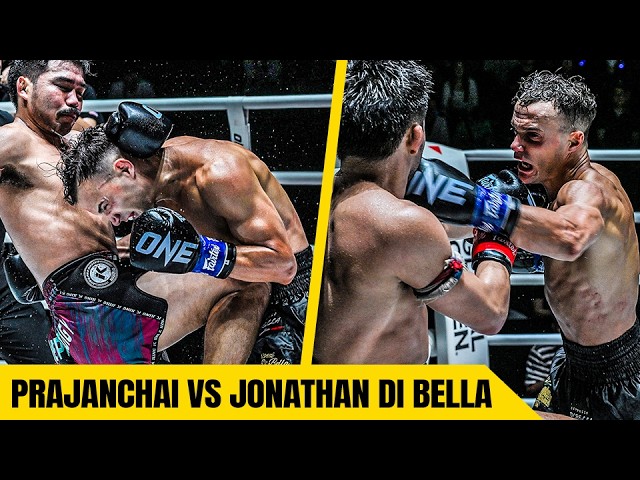 All The Lightning Quick Strikes From Prajanchai vs. Di Bella ⚡⚔️