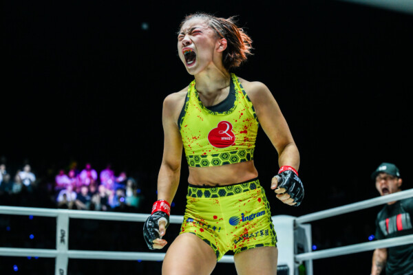 Ayaka Miura gets ready to fight