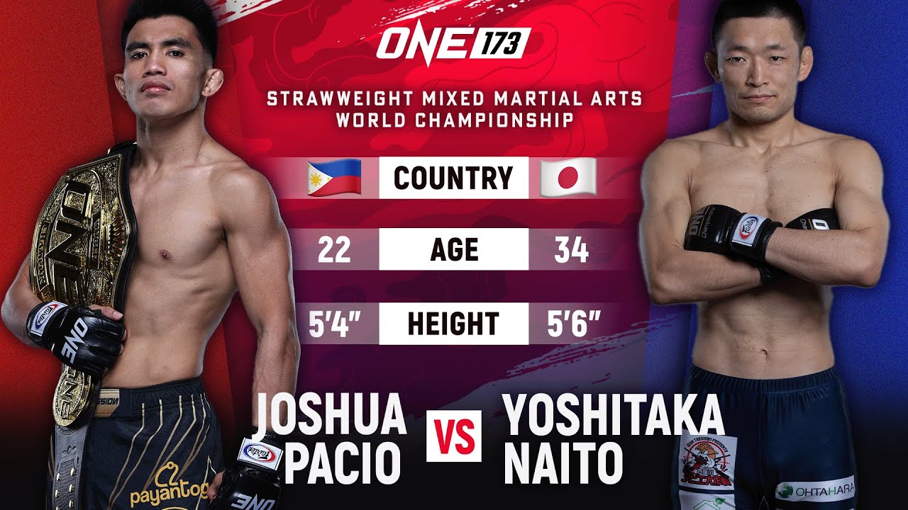 Joshua Pacio  vs. Yoshitaka Naito  II | MMA Full Fight Replay
