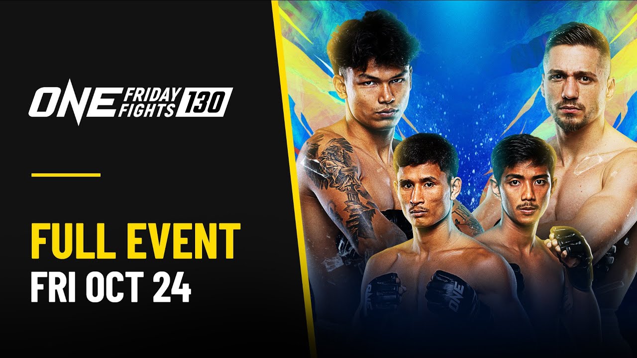 [Live in HD] ONE Friday Fights 130: Nontachai vs. Sen