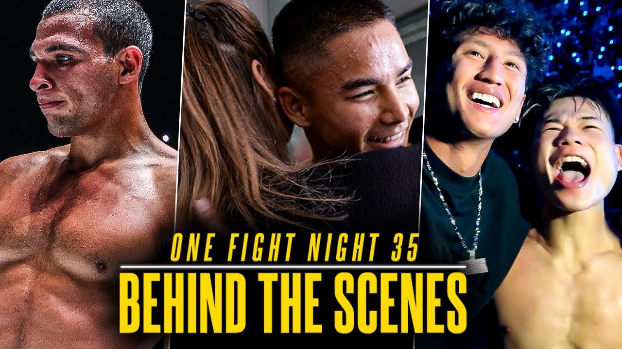 ONE Fight Night 35 | DRAMA Behind the Scenes  Johan Ghazali, Tye Ruotolo, Adrian Lee & MORE