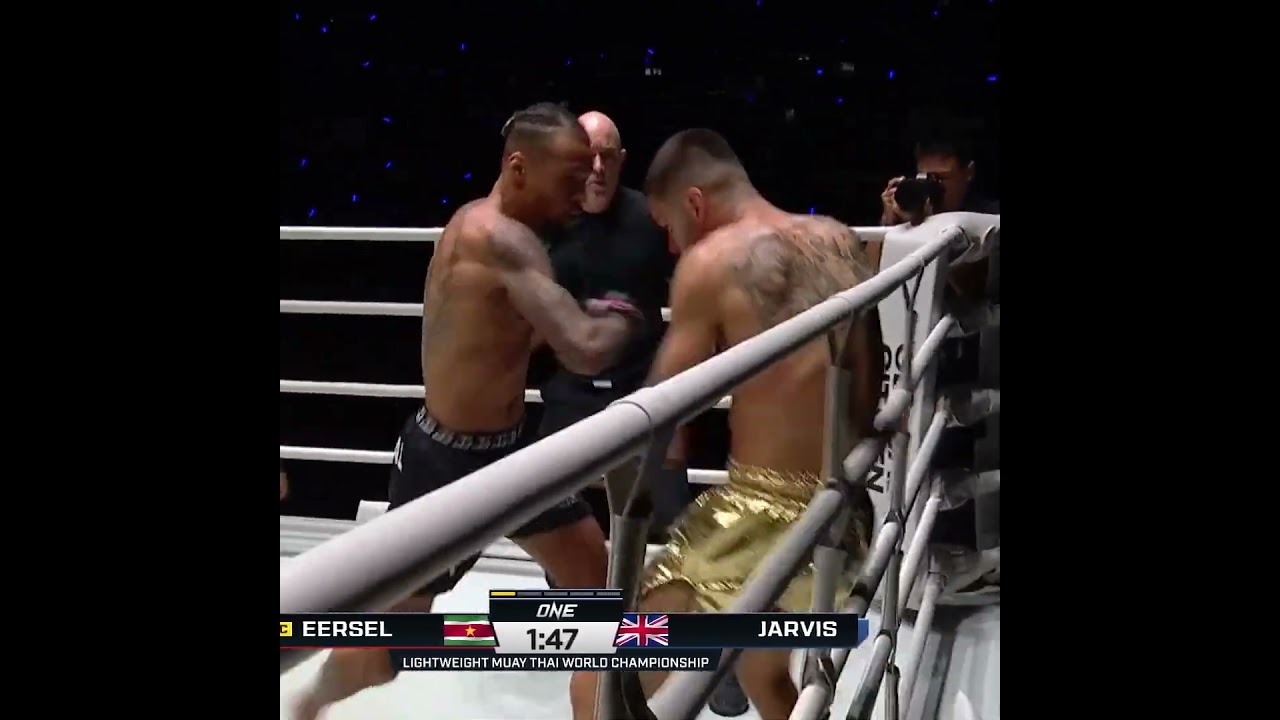 Regian Eersel steamrolls George Jarvis to retain the ONE Lightweight Muay Thai World Title!