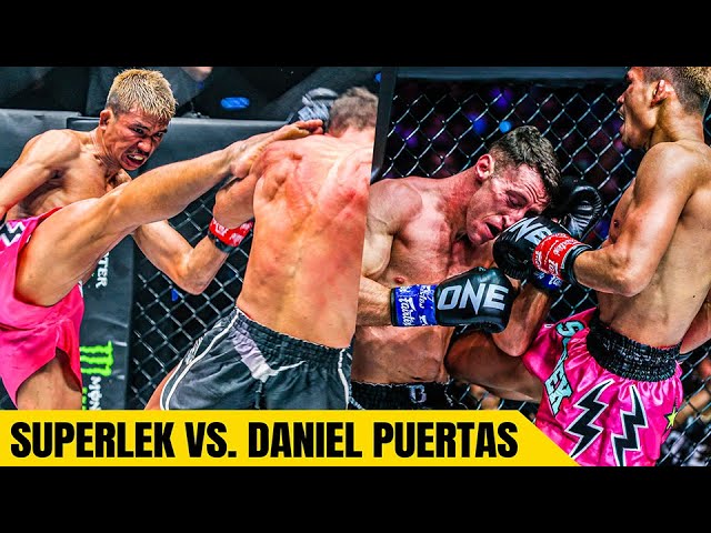 Superlek’s Insane Kickboxing Brawl Against Daniel Puertas
