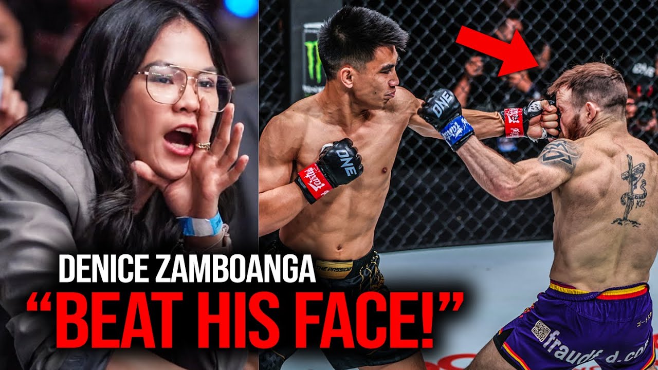 TEAM PHILIPPINES ❤️ Denice Zamboanga Was OVERJOYED For Joshua Pacio