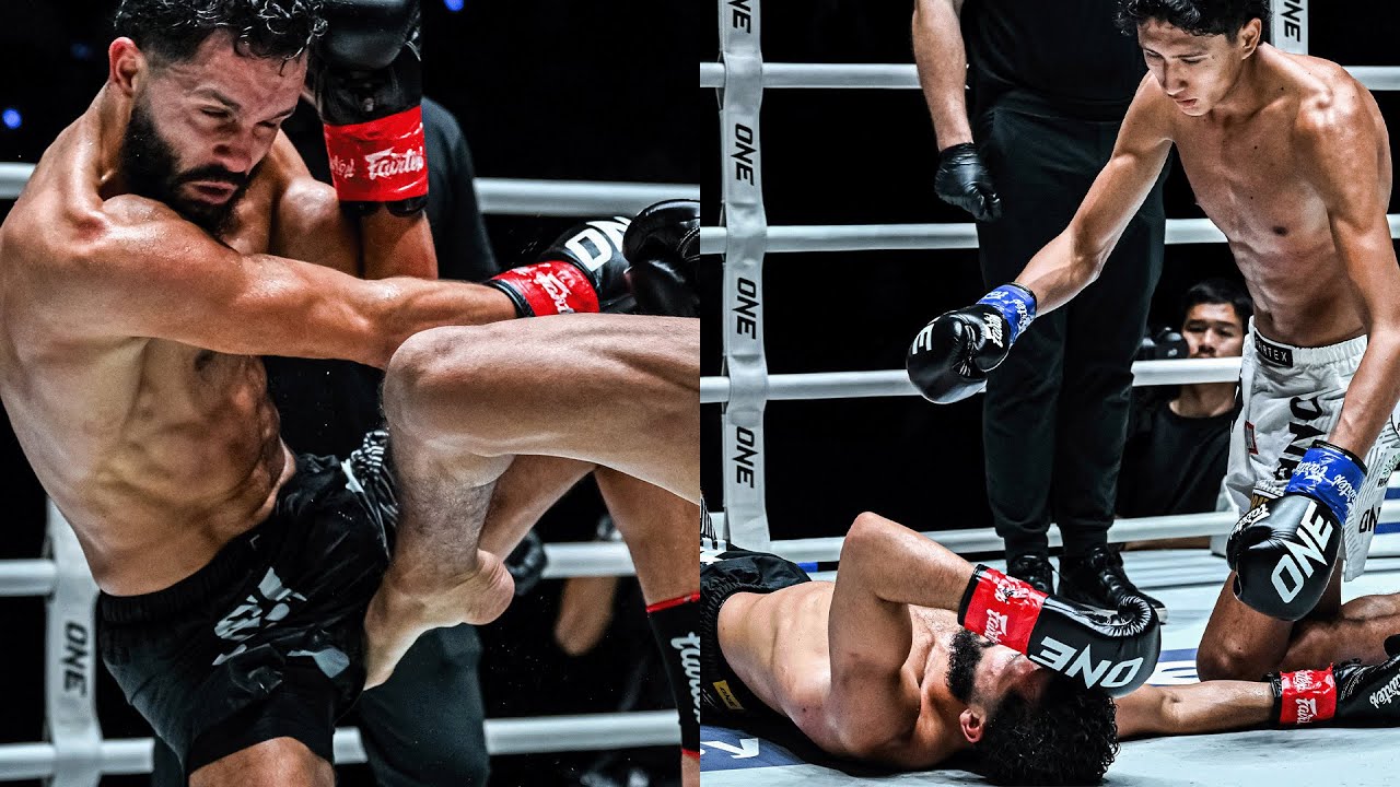 The Unfortunate Ending to Ilias Ennahachi vs. Nabil Anane  ONE Friday Fights 126