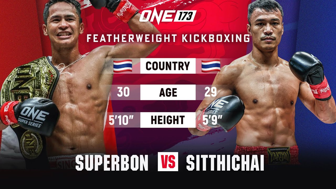 When Thai Striking Legends Clash  Superbon vs. Sitthichai | Kickboxing Full Fight | NO COMMENTARY