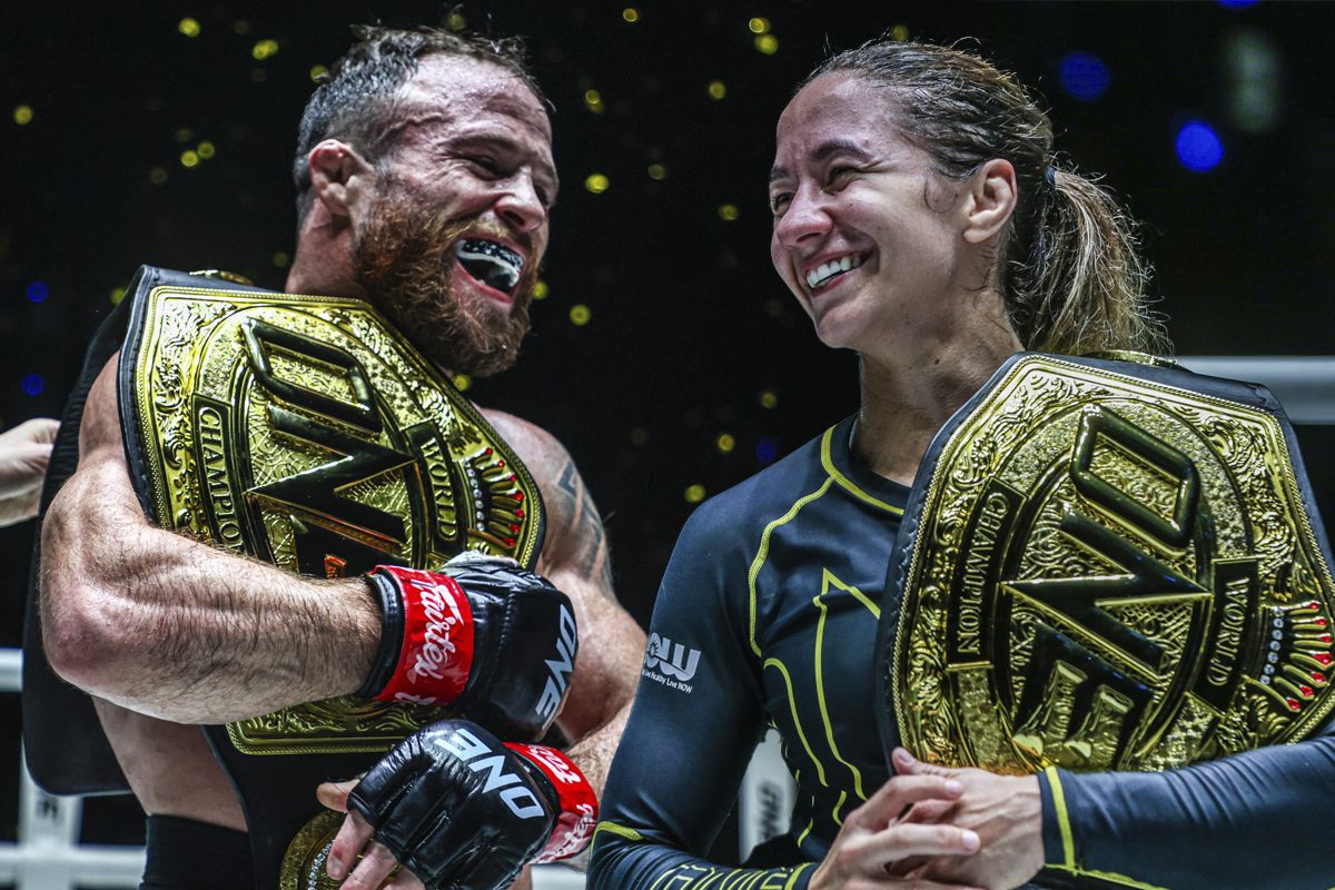 Jarred Brooks and Mayssa Bastos take home the gold at ONE Fight Night 24.